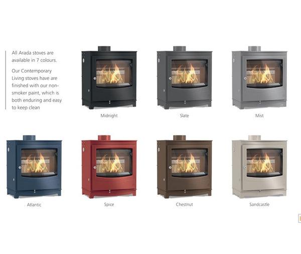 Arada Ecoburn 5 Series 3 - The Stove House Midhurst Nr Chichester West Sussex Your Local Woodburner Showroom