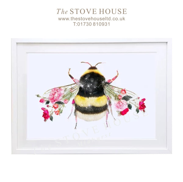 Botanical Art Prints: Bee - Beautiful Animal & Flower Pictures - The Stove House