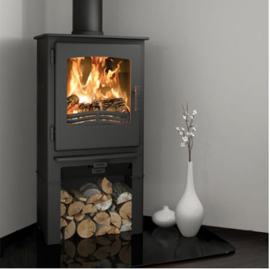 Broseley Desire 5 With Log Store - The Stove House