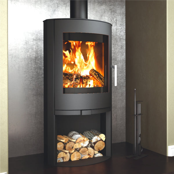 Flair 8 Modern Woodburning Stove - The Stove House Midhurst Nr Chichester West Sussex