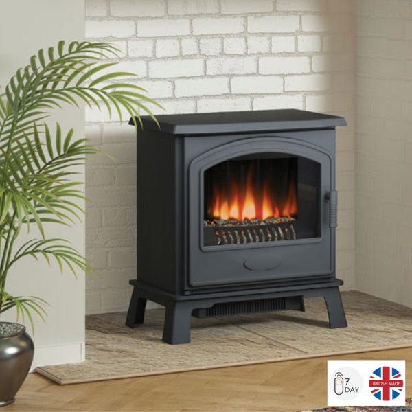 Broseley Hereford 7 Electric Stove - The Stove House Midhurst Nr Chichester West Sussex