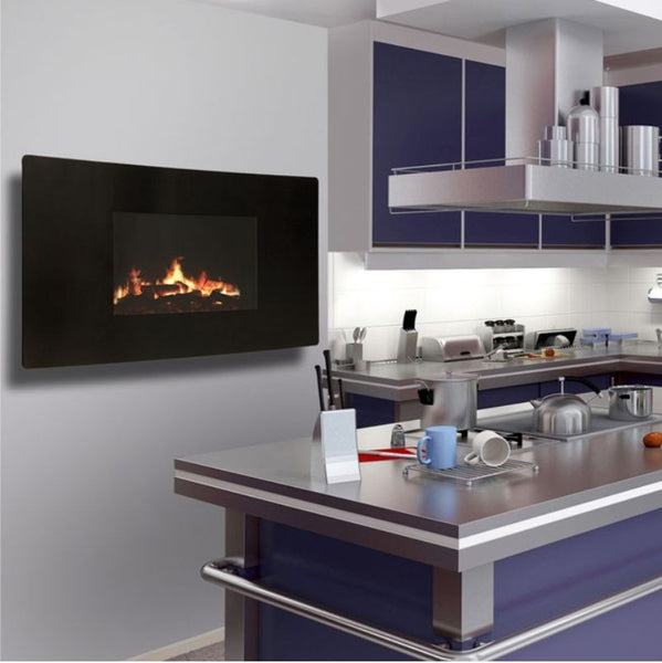 Celsi Electric Puraflame Curved - The Stove House