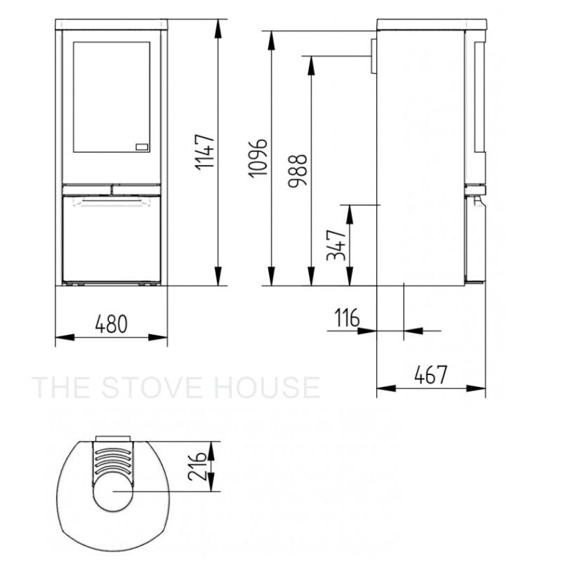 Jydepejsen Cosmo 971 & 1147 - The Stove House