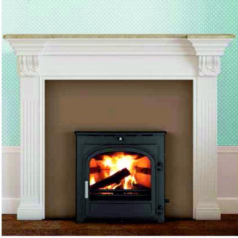 Hunter Eco Ideal Insert 5 Multifuel Inset Modern 5 kW Defra Stove – The  Stove House