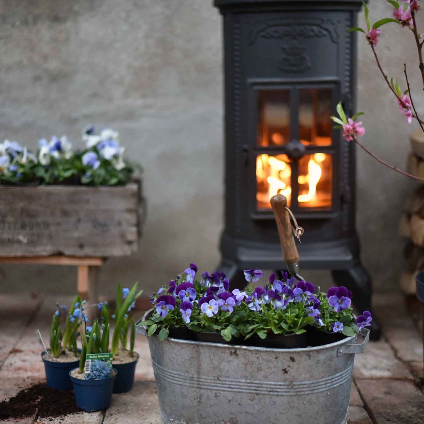 Westbo Carl Cast Iron Traditional Bioethanol Potbelly Woodburning Stove Pot belly Fire at The Stove House, your local bio ethanol fire showroom 01730810931