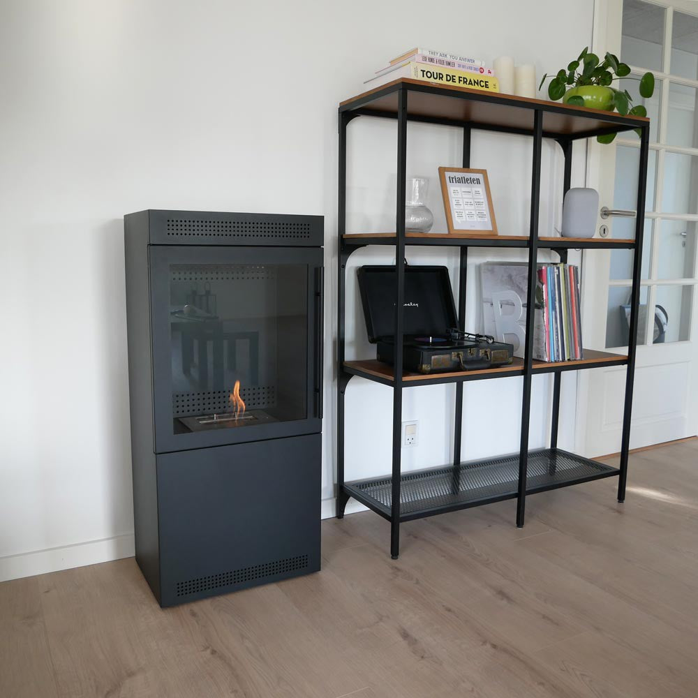 JACKSON - SQUARE BIOETHANOL  STOVE - The Stove House 01730810931
