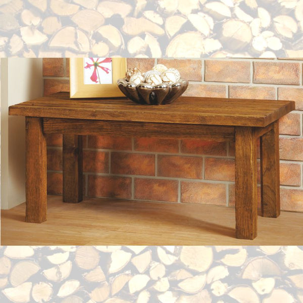 Bespoke Aged Oak Coffee Table - The Stove House