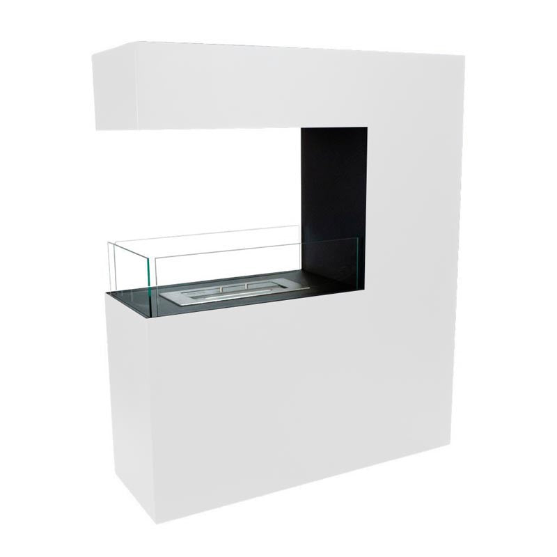 TALL ROOM DIVIDER BIOETHANOL STOVE - The Stove House 01730 810931