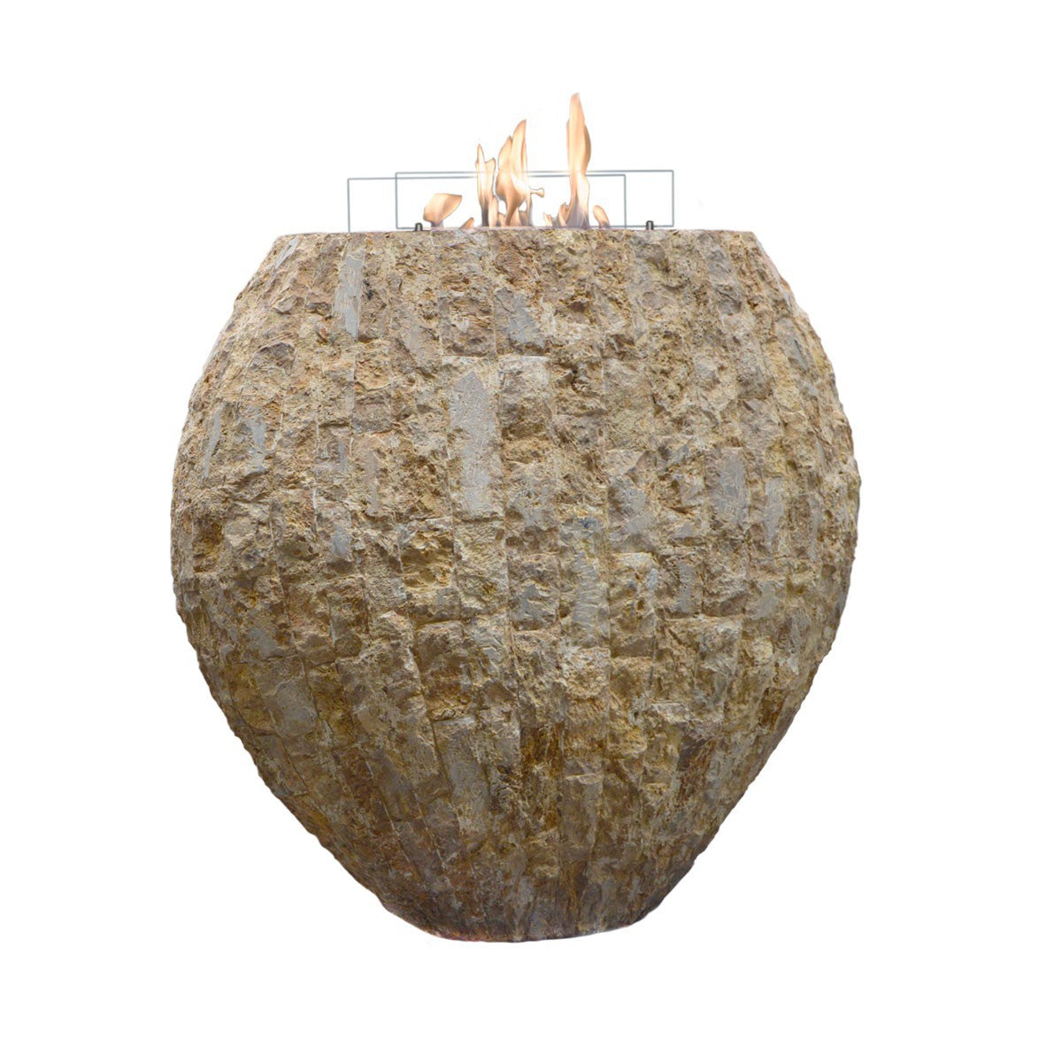 Shigo White Fossil Stone Bioethanol Stove - The Stove House 01730810931