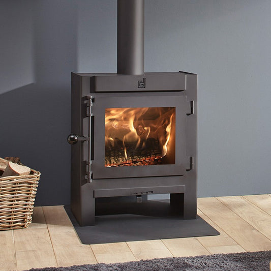 Dik Geurts Jannik medium & low EA Woodburner Stove - The Stove House Midhurst Nr Chichester West Sussex