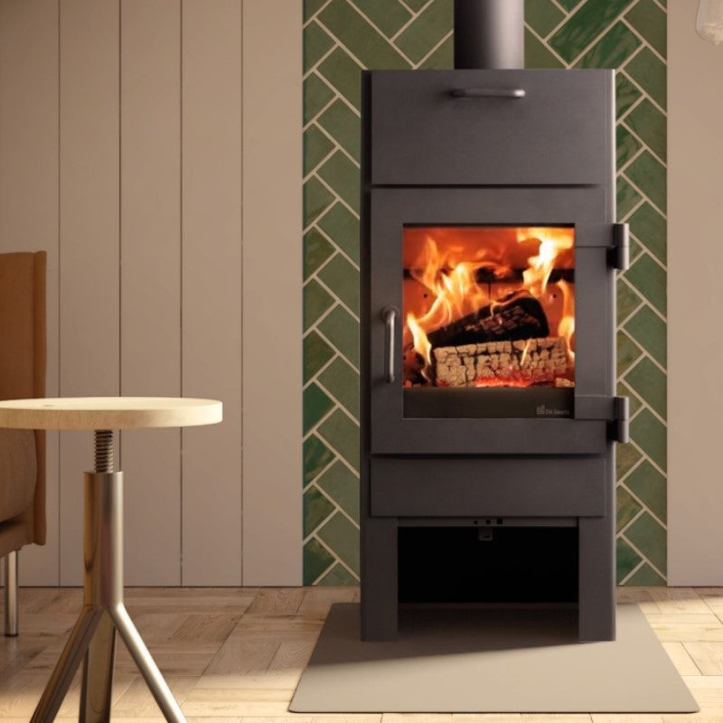 Dik Geurts Lars 1000 Stove with log store - The Stove House Midhurst Nr Chichester West Sussex