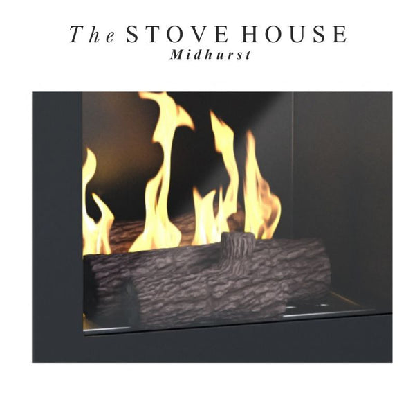 Salcombe Bioethanol Stove with Warming Shelf / No Flue Required - The Stove House