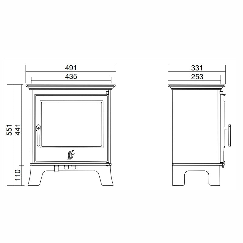 ACR Malvern II Classic Stove - The Stove House