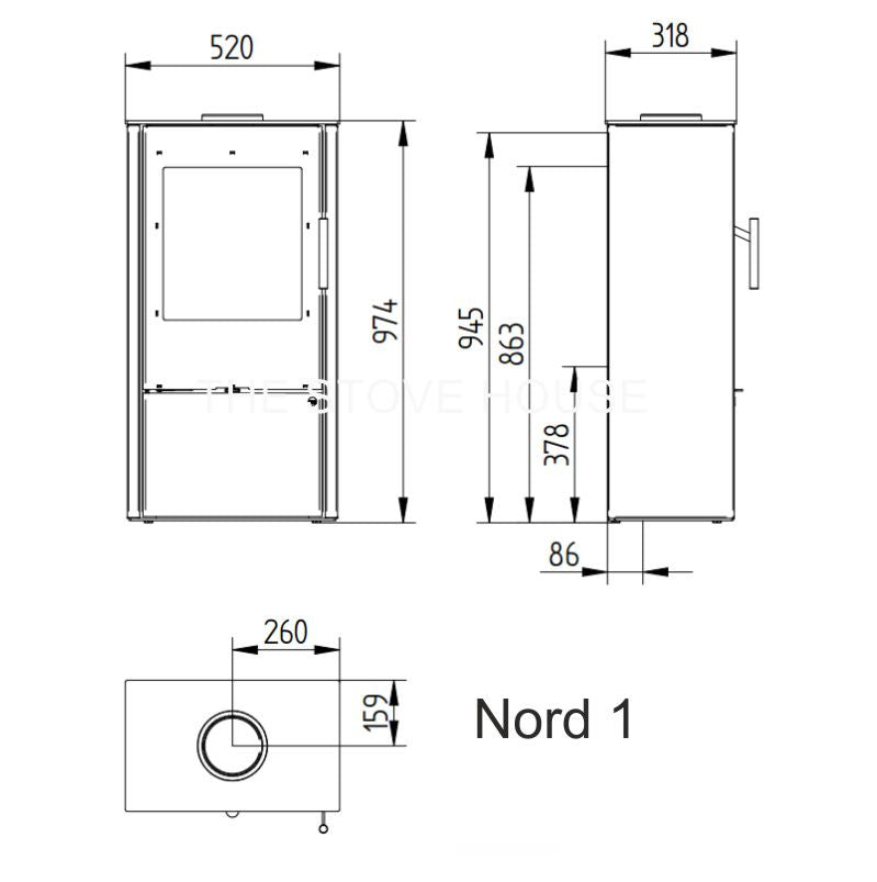 Jydepejsen Nord 1 - The Stove House