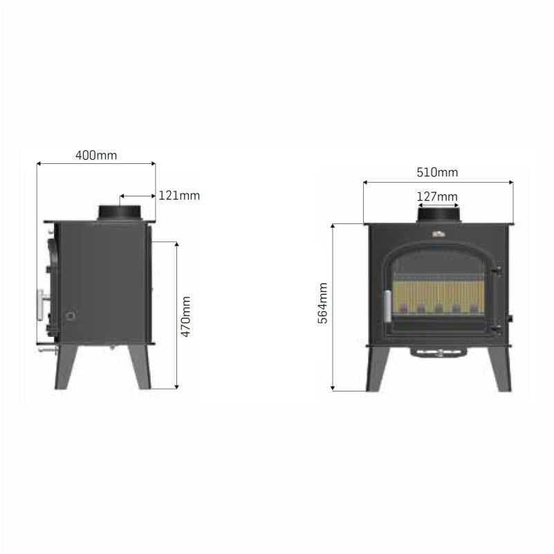 Cleanburn Norreskoven Traditional - The Stove House