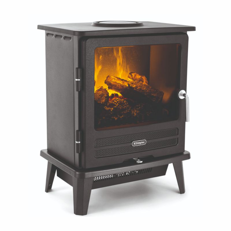 The Dimplex Willowbrook electric stove creates the perfect fireplace for your home and provides up to 2kW of heat.  LED light effect, remote control, and thermostat at The Stove House Ltd West Sussex